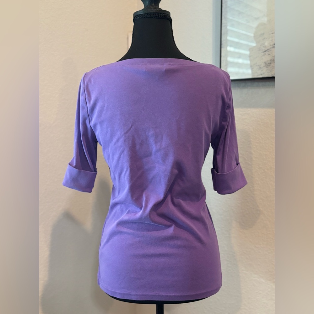 Ralph Lauren (M) Purple Shirt | Business Casual | Staple/Basic - Picture 2 of 4